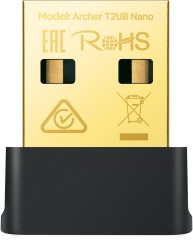 Сетевой адаптер Wi-Fi + Bluetooth TP-Link Archer T2UB Nano AC600 USB 2.0 (ант.внутр.) 1ант.