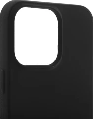 Чехол (клип-кейс) BoraSCO для Apple iPhone 13 Pro черный (матовый) (40442)