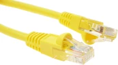 Патч-корд cat.5E molded 1м желтый RJ-45 (m)-RJ-45 (m) (упак.:1шт)
