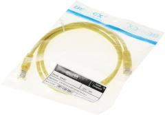 Патч-корд cat.5E molded 1м желтый RJ-45 (m)-RJ-45 (m) (упак.:1шт)