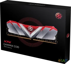Память DDR4 2x8GB 3200MHz A-Data AX4U32008G16A-DR30 XPG Gammix D30 RTL PC4-25600 CL16 DIMM 288-pin 1.35В kit с радиатором Ret