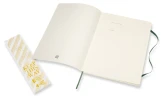 Блокнот Moleskine CLASSIC SOFT QP622K15 XLarge 190х250мм 192стр. клетка мягкая обложка зеленый