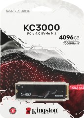 Накопитель SSD Kingston PCIe 4.0 x4 4TB SKC3000D/4096G KC3000 M.2 2280