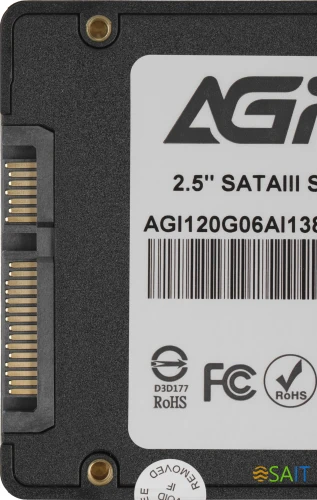 Накопитель SSD AGi SATA-III 120GB AGI120G06AI138 AI138 2.5"