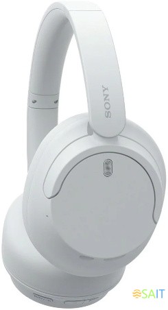 Гарнитура накладные Sony WH-CH720N 1.2м белый беспроводные bluetooth оголовье