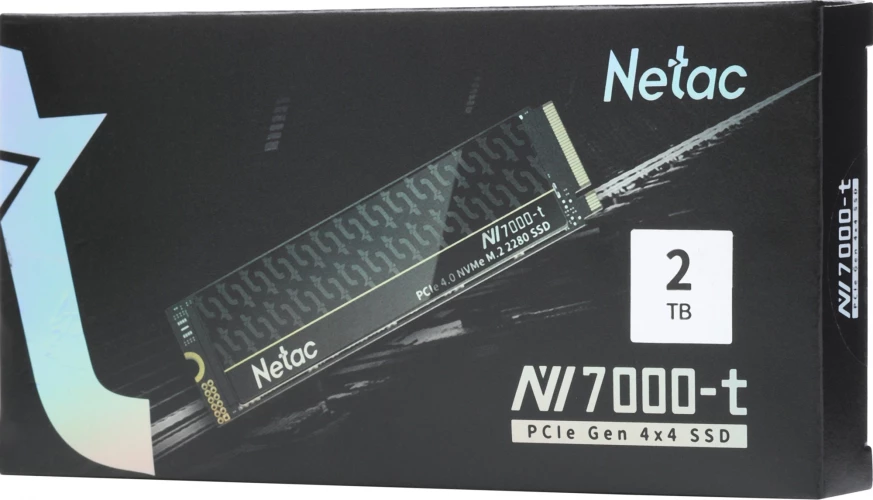 Накопитель SSD Netac PCIe 4.0 x4 2TB NT01NV7000t-2T0-E4X NV7000-t M.2 2280