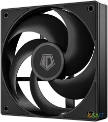 Вентилятор для корпуса ID-Cooling AS-120-K 120х120x25 черный 4-pin 30дБ Ret