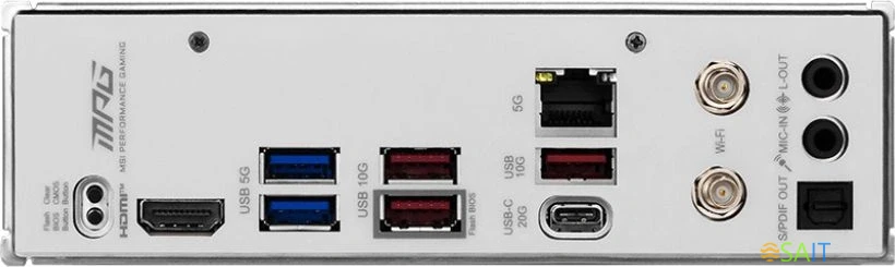 Материнская плата MSI MPG B850I EDGE TI WIFI SocketAM5 AMD B850 2xDDR5 mini-ITX AC`97 8ch(7.1) 5Gigabit RAID+HDMI