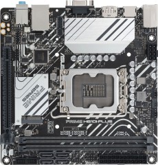Материнская плата Asus PRIME H610I-PLUS-CSM Soc-1700 Intel H610 2xDDR5 mini-ITX AC`97 8ch(7.1) GbLAN+VGA+HDMI+DP