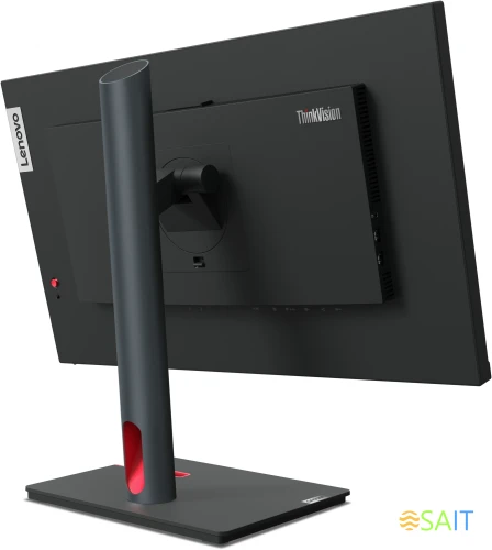 Монитор Lenovo 23.8" ThinkVision P24h-30 черный IPS LED 4ms 16:9 HDMI матовая HAS Piv 300cd 178гр/178гр 2560x1440 60Hz DP 2K USB 5.7кг