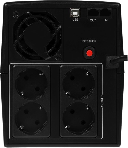 Источник бесперебойного питания Ippon Back Basic 2200 Euro 1320Вт 2200ВА черный