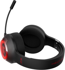 Наушники с микрофоном Edifier G4 S черный 1.3м мониторные BT оголовье