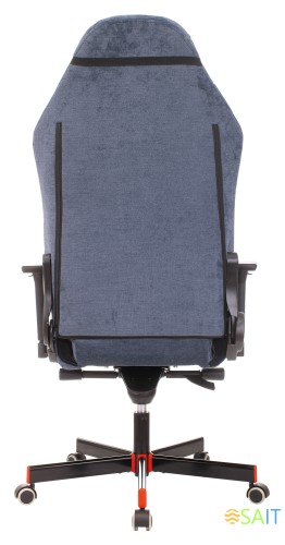 Кресло игровое A4Tech Bloody GC-470 синий с подголов. крестов. металл