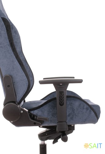 Кресло игровое A4Tech Bloody GC-470 синий с подголов. крестов. металл