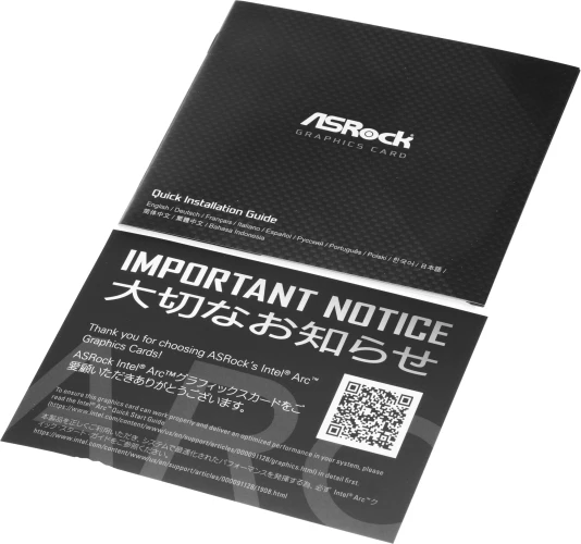 Видеокарта Asrock PCI-E 4.0 A380 CLI 6GO INTEL ARC A380 6Gb 96bit GDDR6 2250/15500 HDMIx1 DPx3 HDCP Ret