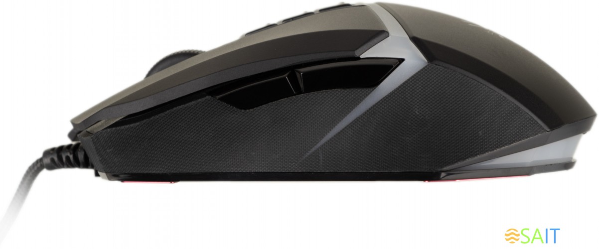 Мышь A4Tech Bloody W60 Max черный оптическая 10000dpi USB 7but (W60 MAX STONE BLACK)