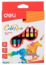 Масляная пастель Deli ColoRun EC20210 18цв. картон.кор./европод.