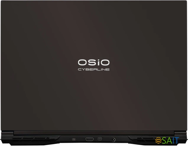 Ноутбук Osio CyberLine C160i-001 Core i5 12600H 16Gb SSD512Gb NVIDIA GeForce RTX 3050 6Gb 16" IPS WUXGA (1920x1200) noOS brown WiFi BT Cam 3410mAh