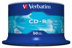 Диск CD-R Verbatim 700Mb 52x Cake Box (50шт) (43351)
