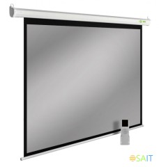 Экран Cactus 150x200см SIlverMotoExpert CS-PSSME-200X150-WT 4:3 настенно-потолочный рулонный белый (моторизованный привод)
