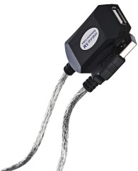 Кабель-адаптер VCOM USB 2.0 Type-AM - USB 2.0 Type-AF 5м