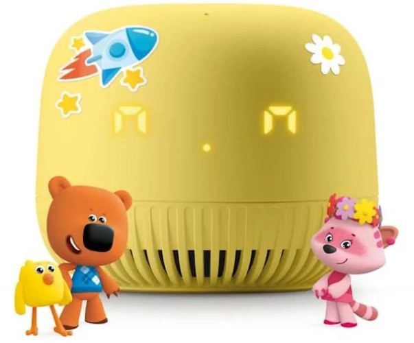 Умная колонка VK Капсула Нео Маруся желтый 5W 1.0 BT/Wi-Fi 12м (VKSP11YL)