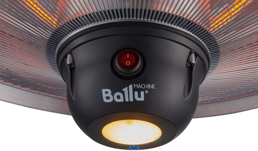 Обогреватель инфракрасный Ballu LL Carbon BIH-LL-2.1-S 2100Вт серебристый