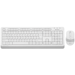 Клавиатура + мышь A4Tech Fstyler FG1010 клав:белый/серый мышь:белый/серый USB беспроводная Multimedi A4Tech FG1010 WHITE