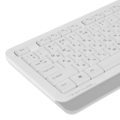 Клавиатура + мышь A4Tech Fstyler FG1010 клав:белый/серый мышь:белый/серый USB беспроводная Multimedi A4Tech FG1010 WHITE