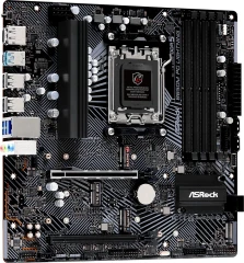 Материнская плата Asrock B650M PG LIGHTNING Socket AM5 AMD B650 4xDDR5 mATX AC`97 8ch(7.1) 2.5Gg RAID+HDMI+DP