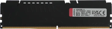 Память DDR5 32GB 6400MHz Kingston KF564C32BBE-32 Fury Beast RTL Gaming PC5-51200 CL32 DIMM 288-pin 1.4В single rank с радиатором Ret
