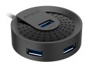 Разветвитель USB 3.0 A4Tech HUB-30C 4порт. черный