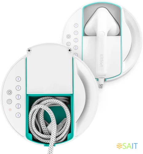 Отпариватель ручной Kitfort КТ-9110-3 2180Вт белый/бирюзовый