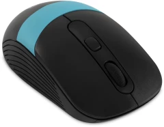 Мышь Оклик 310MW черный/синий оптическая 3200dpi беспров. USB для ноутбука 4but (1869090)