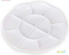 Палитра для смешивания красок Deli 68305 круглая D135мм