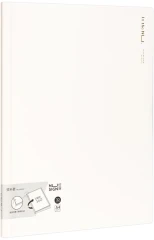 Папка с 30 прозр.вклад. Deli Nusign NS517WHITE A4 полипропилен белый