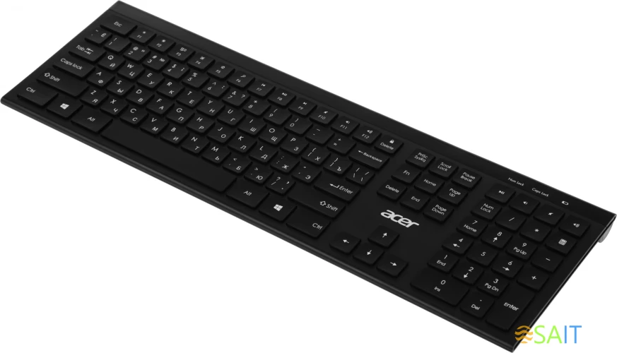 Клавиатура Acer OKR300 черный USB беспроводная Multimedia (ZL.KBDEE.014)