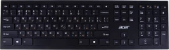 Клавиатура Acer OKR010 черный USB беспроводная slim Multimedia (ZL.KBDEE.003)