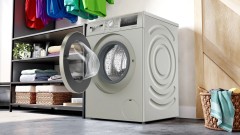 Стиральная машина Bosch WAN2420XME пан.англ. класс: A+++ загр.фронтальная макс.:8кг серебристый инвертер