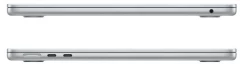 Ноутбук Apple MacBook Air A2681 M2 8 core 8Gb SSD256Gb/8 core GPU 13.6" Retina (2560x1664) Mac OS silver WiFi BT Cam (MLXY3LL/A)