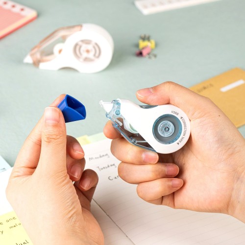 Лента коррект. Deli Cover UP EH20201 12мx5мм белый блистер