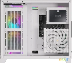 Корпус Formula Crystal Z6M Floe белый без БП mATX 4x120mm 2xUSB3.0 audio bott PSU