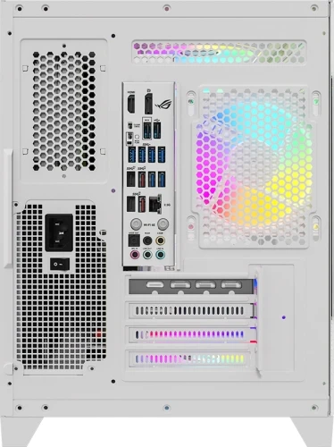 Корпус Formula Crystal Z6M Floe белый без БП mATX 4x120mm 2xUSB3.0 audio bott PSU