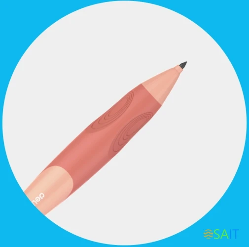 Карандаш мех. Deli SH321orange Pupal оранжевый блистер