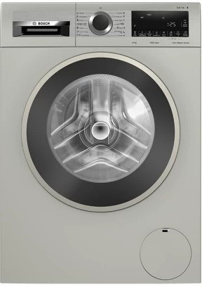 Стиральная машина Bosch Serie 4 WGA2440XME пан.англ. класс: A+++ загр.фронтальная макс.:9кг серебристый инвертор