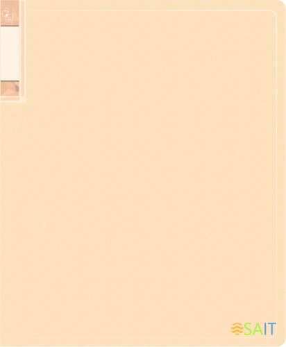 Папка с 20 прозр.вклад. Бюрократ Gems GEM20CREAM A4 пластик 0.7мм торц.карм с бум. встав кремовый жемчуг