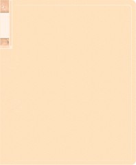 Папка с 20 прозр.вклад. Бюрократ Gems GEM20CREAM A4 пластик 0.7мм торц.карм с бум. встав кремовый жемчуг