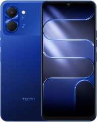 Смартфон Tecno Spark Go 3 64Gb 4Gb синий моноблок 3G 4G 2Sim 6.75" 720x1600 Android 15 13Mpix 802.11 a/b/g/n/ac NFC GPS GSM900/1800 Protect microSD max1024Gb