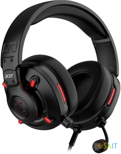 Наушники с микрофоном Acer Nitro OHW306 черный 2.1м мониторные оголовье (ZL.HDSEE.00E)