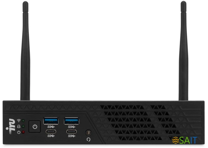 Неттоп IRU 310H6ITF i3 12100 (3.3) 8Gb SSD256Gb UHDG 730 noOS GbitEth BT черный (2031369)